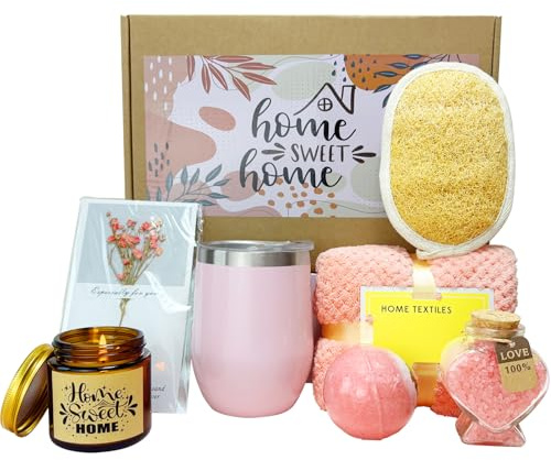 Geschenke für Frauen,Geburtstagsgeschenk für Frauen,Geschenkset für Schwester Freundin Mama, Perfekt für Geburtstag, Weihnachten, Valentinstag (Rosa)