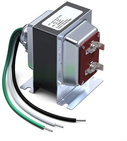 16V 30VA Doorbell Transformer for Ring & Most Brands, Metal Shielded Power Supply with Overload Protection, Install for Home