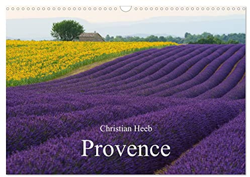 Provence von Christian Heeb (Wandkalender 2026 DIN A3 quer), CALVENDO Monatskalender: Beeindruckende Landschafts Fotografien von der Provence in Frankreich von Christian Heeb (CALVENDO Natur)