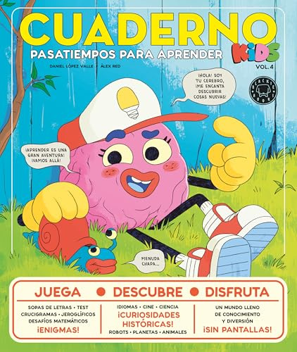Cuaderno KIDS vol. 4: Pasatiempos para aprender (CUADERNOS BLACKIE BOOKS)
