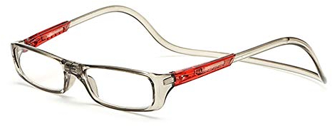 GEMSeven Unisex Magnet Lesebrille Männer Frauen Bunte Einstellbare Hängen Hals Magnetische Vorne Presbyopische Gläser