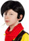 Lucky Luke Perücke für Kinder - Kostümzubehör