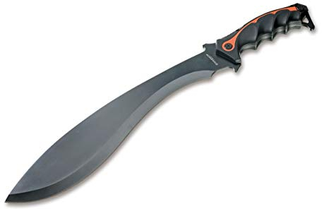 Magnum Unisex – Erwachsene Chainsaw Backup Machete Fahrtenmesser, schwarz, 42,5 cm