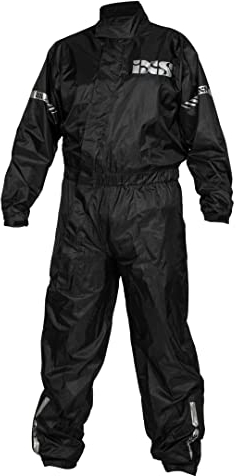 IXS Ontario 1.0 Tuta da Pioggia Moto monopezza (Black,L)