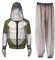 Professional Outdoor Suit, 1Set Breathable Mesh Jacket with Hood and Pants - Net Clothing Protection from Bugs, Gnats, No-See-Ums & Midges