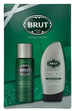 Brut Deodorant 200ml & Shower Gel 250ml Gift Set