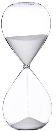 Aosbset Pyude Sanduhr Sanduhr Produktivitätssteigerung Ziele erreichen Konzentriert bleiben Effizienteres Zeitmanagement-Tool 5/30 Minuten Heimtextilien Bürodekoration
