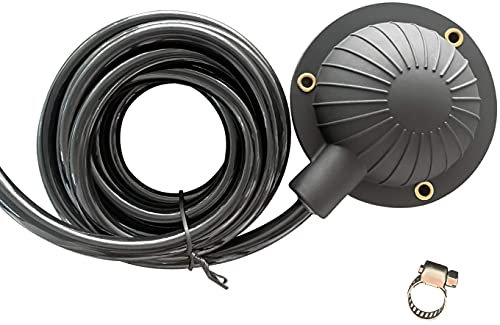 Huazu Pedale pneumatico, interruttore a pedale per macchine per la pulizia dello scarico, con tubo lungo 2,3 m, adatto a Ridgid, General, Spartan, Anguilla elettrica, Trojan