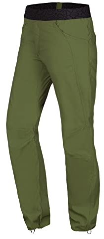 Ocun M Mania Pants Grün - Leichte elastische Herren Kletterhose, Größe XS - Regular - Farbe Green Lime II