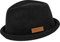 CHILLOUTS Tocoa Hat - Pork Pie Hut Herren/Damen, 100% Polyester, Unisex Sommer Trendhut, Crushable, Adjustable, schwarz, L-XL