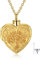 SOULMEET Weißgold/Roségold/Gelbgold, personalisierbar, echtes Gold, Baum des Lebens/Schmetterling/Rosé-Herz-Medaillon für Asche, um menschliche Hunde, Katze in Erinnerung zu halten, Metall