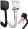 2 Stück Trockenhauben Für Haare Trockenhaube Föhnhaube Fönhaube Satin Diffuser Cap Für Locken Trockenhaube Für Locken Bonnet Hair Dryer Diffuser Cap Satin Diffuser Cap Trockenhaube Für Haare Schwarz