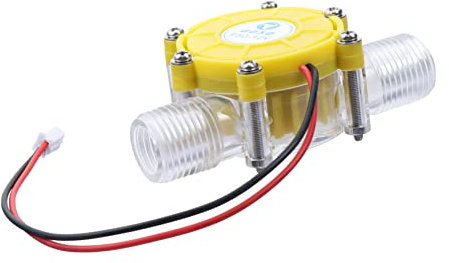 Happyyami Mikro Wasserkraftgenerator Wasserdurchflussgenerator 12v Dc Mit Stabiler Spannung Transparent Gelb Wasserkraftausrüstung Für Wasserkocher Und Trinkbrunnen