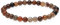 Lebensquelle Plus Kugelarmband | Perlen Armband 6 mm | Hochwertiges Edelsteinarmband | Natur Stein Edelsteinarmband dehnbar (Versteinertes Holz)