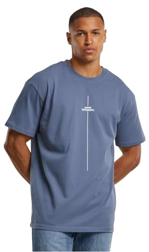 Merchcode Herren T-Shirt, 100% Baumwolle, vintageblue, 4XL
