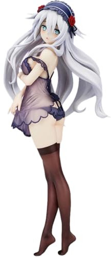 Black Heart Figur Anime Illustrationen Girl Actionfigur Anime Statue 23cm PVC Stehende Modell Handgefertigte Sammlerstück Desktop Ornamente Geschenke