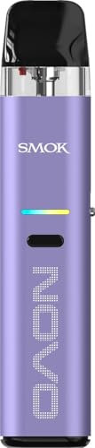 SMOK NOVO ECO Pod Vape Kit – Eco-Friendly & Cost-Effective Refillable E-Cigarette, Top-Fill System, Leak-Resistant SLR Design, Compatible with Novo Pods, No Nicotine, 2ml Capacity | PURPLE