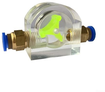 Spindelmotor Wasserkühlung Werkzeug Acryl Durchflussmesser für effektives Wärmemanagement (8 mm)