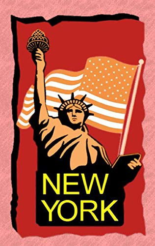 New York: Notebook; Notizbuch; Einschreibbuch, notepad, Geschenkbuch, tablet, Tagebuch, scratch pad, pad, gift booklet,