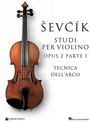 Sevcik violin studies Opus 2 Part 1. Ediz. italiana