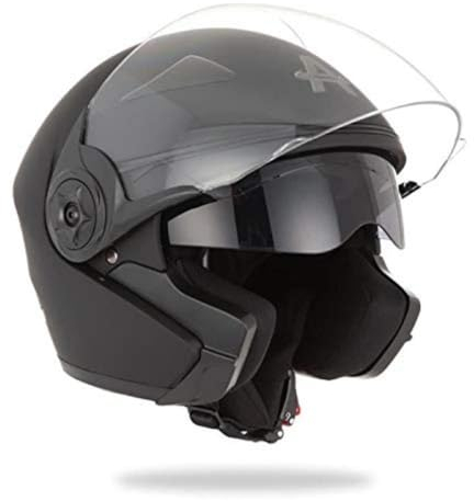 AMX Jethelm AWAX Open Elite Größe schwarz matt, Größe S