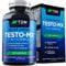 Test Booster für Männer - Testosteron - Xl 60 Tage Vorrat - Trägt zu einem normalen Testosteronspiegel & Muskelaufbau bei - Zink & Magnesium Booster - Elite-Grade Male Supplement