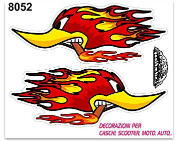 4R Quattroerre.it 8052 Sticker Aufkleber Specht, 13.5 x 16 cm