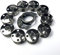evernice Spulenkapsel + 10 Spulen # 172082 für Singer 201 240 350 360 401 500 714 719 Ce-350