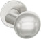 FSB 0 23 0846 03400 0105 Silber Türknopf ø 50mm ASL/AGL gekröpft auf Rosette, Türknauf nach ÖNORM Aluminium elxoiert