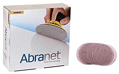 Mirka Abranet 150mm Sanding Discs - Packs of 10-120 Grit