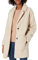 Amazon Essentials Giacca con Revers Oversize in Pile Teddy (precedentemente Daily Ritual) Donna, Sabbia, S