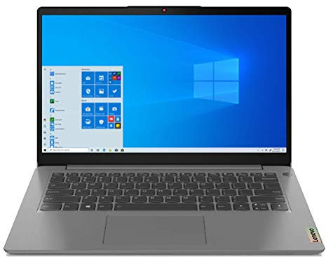 Lenovo IdeaPad 3 - Computer portatile da 14 FullHD (Intel Core i3-1115G4, 8 GB RAM, 256 GB SSD, Intel UHD Graphics, Windows 10 Home), colore grigio - Tastiera QWERTY spagnolo