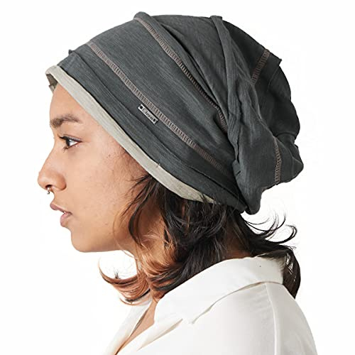 CHARM Slouchy Cotton Summer Beanie Hat | Mens & Womens, Soft, Lightweight, Knit, Baggy, Slouch