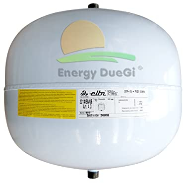 Elbi Vaso di espansione 35 lt per svuotamento, drain back, vaso stemperatore di raccolta