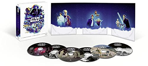 Star Wars Episodios 4-6 (Blu-ray + Blu-ray Extras) (6 discos) (Ediciones remasterizadas): La Guerra de las Galaxias, El Imperio Contraataca, El Retorno del Jedi