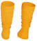 STEVEN Stulpen Mädchen Gelb, Wadenwärmer aus Baumwolle für Mädchen, Stulpen Kinder Mädchen, Stulpen für Kinder, beinstulpen Mädchen, Leg Warmers Kinder, Geschenk für Junge Tänzer