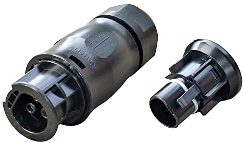 Photovoltaïque Accessoires - AC Connecteur Batteri BC01 pour Micro-onduleur Hoymiles Deye Envertech NEP Bosswerk et TSUN (Female & Endcap)
