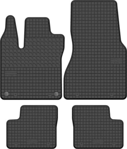 Gummimatten Gummi Fußmatten Satz für Renault Twingo III (ab 2014) / Twingo III Elektro/Electric - Passgenau