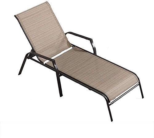 Sonnenliege Terrasse Liegestühle Liegestuhl Klapphocker Liegestuhl Outdoorliege Swimmingpool Sonnenliege Balkon Garten Freizeit Poolliege Schnelltrocknende Belüftung Belastbarkeit 200 Kg Son