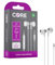 CORE essentials | SoundPods Wired Earphones 3.5mm jack | Microphone and Volume Control | Compatible with most Media Tablets, Portable DVD Players, Audio Players | Clear and Balanced Sound