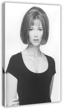 Dumb And Dumber Lauren Holly Poster Leinwand Poster Schlafzimmer Dekor Sport Landschaft Büro Zimmer Dekor Geschenk Rahmenstil 60 x 90 cm