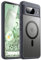 JETech Cover Magnetica per Google Pixel 8 6,2 Pollici 2023, Compatibile con MagSafe, Traslucida Opaco Retro Antiurto Cellulare Custodia (Grigio verde)