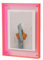 WLLKIY Transparenter Acryl-Fotorahmen, DIY-Poster, Malerei, Halle, Schlafzimmer, Wanddekoration, Ins-Stil, Tisch-Bilderrahmen Multifunktional(Pink,16x21cm)