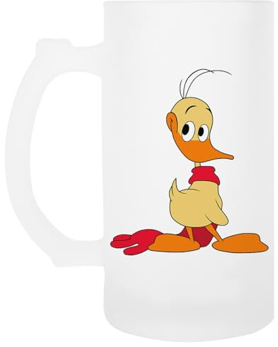 OLDRYTEE Alfred J Quack Transparenter Becher Mit Biergriff Aus Glas