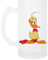 OLDRYTEE Alfred J Quack Transparenter Becher Mit Biergriff Aus Glas