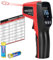 Non-Contact Infrared Thermometer -58°F ~788°F (-50~420°C) with Large Color LCD Backlight Display & Newest Laser Positioning & Adjustable Emissivity & Max Min for Cooking, Oven, Griddle, Engine, HVAC