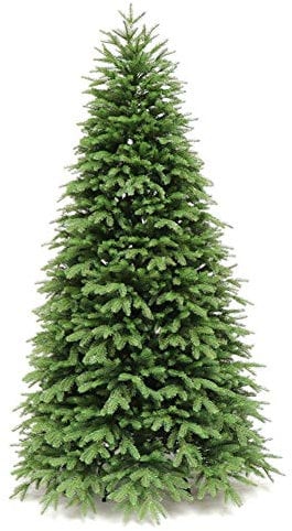 ZCCZJS PVC Green Pine Tree Christmas Tree, 300cm 10 Ft, Unlit Indoor Artificial Xmas Tree Hinged Flame Retardant Slim Tree For Holiday Deco(Christmas tree gifts) (300cm(10ft)) The New