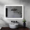 MAERTS-E 1000x600mm Bathroom Mirror with LED Lights, Bluetooth Speakers & Demister | LED Bathroom Mirror with Adjustable Light & Memory | Wall Switch & Touch Sensor | Auto Shut-Off