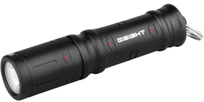 OLIGHT I3E EOS Mini Linterna Llavero de 90 Lúmenes y Alcanza a 44m,Linterna Pequeña Resistente al Agua IPX8,Batería AAA Incluida,para Acampar, Cazar, Pescar y Emergencia (Osight Edition)