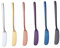 GALPADA 2 Pièces Couteau à Beurre En Acier Inoxydable Épandeur D'or Couteaux Diffusion Coupeur Couper Trancheuse Crème Au Beurre Ustensile Essuyer La Confiture Décor D'or Diffuser Doré